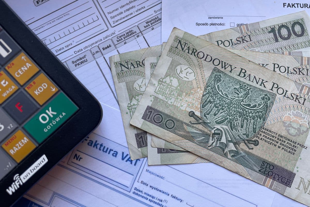 Invoices and paperwork on an accounts department desk